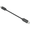 Câble de charge et de synchronisation USB C/USB C noir Thomson