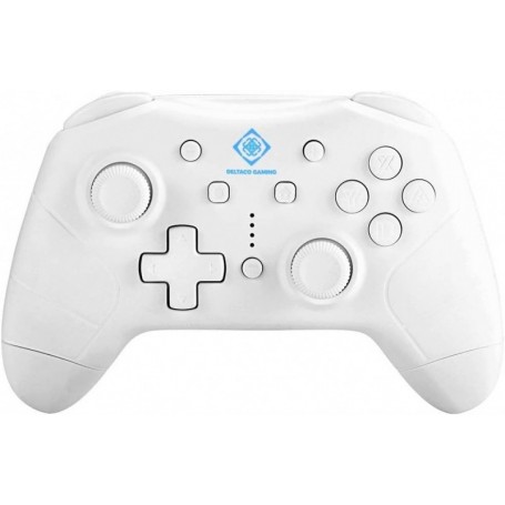 Deltaco Nintendo Switch/PC wireless/BT Controller weiß