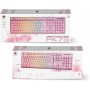 Deltaco PK75 Gaming Tastatur Membran RGB pink