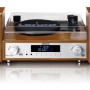 Lenco HiFi-Set Plattenspieler/DAB+/FM/BT/USB holz