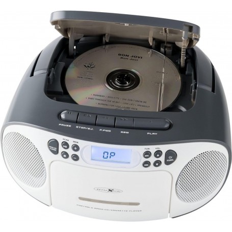 Reflexion RCR2260 Boombox weiß/grau