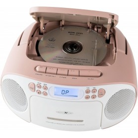 Reflexion RCR2260 Boombox weiß/pink