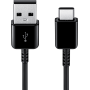 Pack de 2 câbles Samsung USB/USB C EP-DG930MB noirs