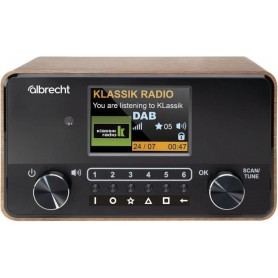Albrecht DR 866 Senior Digitalradio holz-schwarz