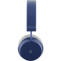 Casque Bigben Bluetooth bleu et gris pliable 