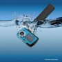 Aquapix Schwimmhalterung f. Kameras schwarz/weiß