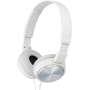 Casque filaire ZX310 Sony blanc