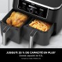 Friteuse sans huile Ninja Foodi MAX DualZone 9,5L AF400EU – 2 compartiments