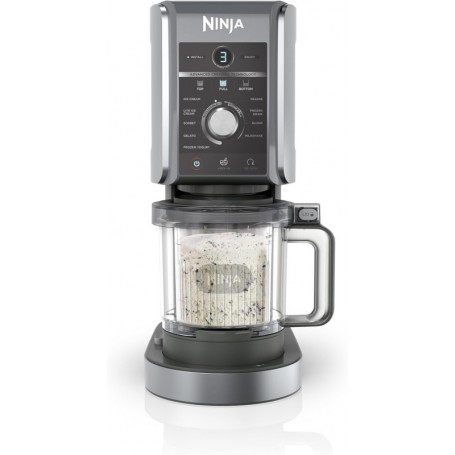 Machine à glace et boissons Creami Deluxe 10en1 800W Noir/Argent - NINJA - NC501EU