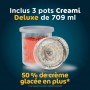 Machine à glace et boissons Creami Deluxe 10en1 800W Noir/Argent - NINJA - NC501EU