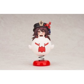 Genshin Impact statuette PVC Hu Tao Chibi Chara Yurayura Stand Ver. (re-run) 10 cm