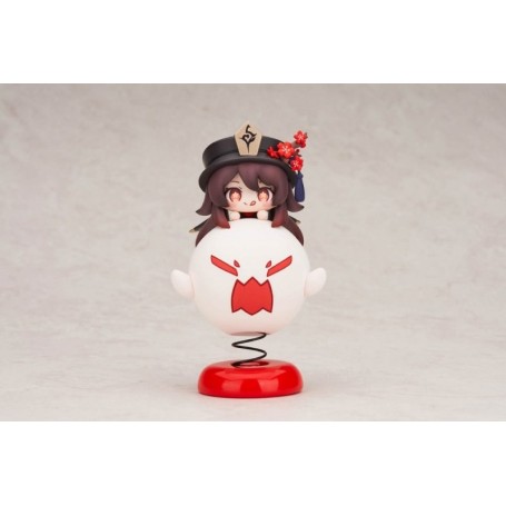 Genshin Impact statuette PVC Hu Tao Chibi Chara Yurayura Stand Ver. (re-run) 10 cm