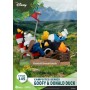 Disney diorama PVC D-Stage Campsite Series Goofy & Donald Duck 10 cm