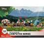 Disney diorama PVC D-Stage Campsite Series Goofy & Donald Duck 10 cm