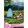 Disney diorama PVC D-Stage Campsite Series Mini & Pluto 10 cm