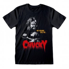 Chucky Jeu d´enfant T-Shirt My friends Call Me Chucky (L)