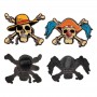 One Piece pack 2 pin\'s Luffy & Buggy