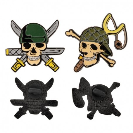 One Piece pack 2 pin\'s Zoro & Usopp