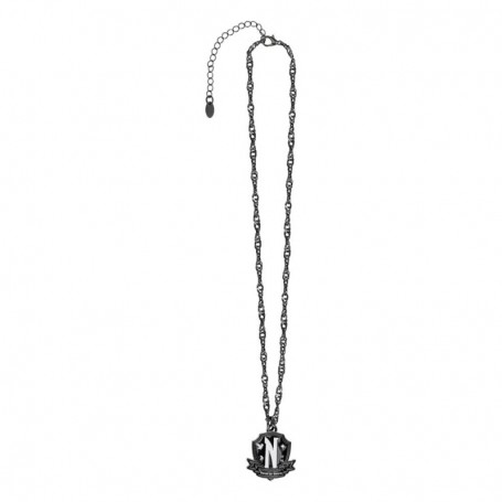 Wednesday pendentif et collier Nevermore Academy Black