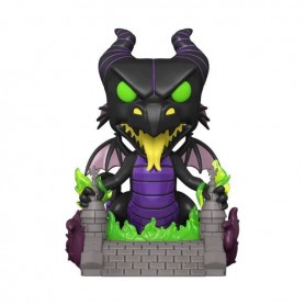 La Belle au bois dormant POP! Deluxe Vinyl figurine Maleficent on Bridge 16 cm
