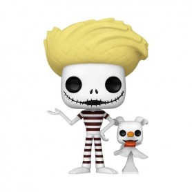 L´étrange Noël de Mr. Jack POP! Disney Vinyl figurine Jack w/Zero(Beach) 9 cm