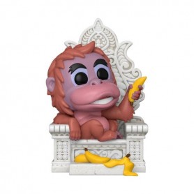 Le Livre de la jungle POP! Deluxe Vinyl figurine King Louie on throne 13 cm