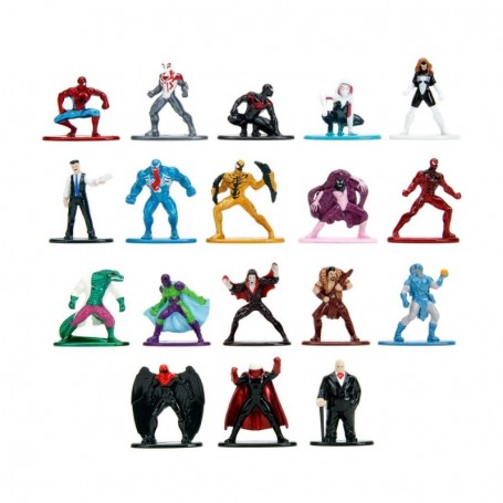 Marvel pack 18 figurines Diecast Nano Metalfigs Wave 9 4 cm
