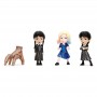 Wednesday pack 4 figurines Diecast Nano Metalfigs Wave 1 4 cm