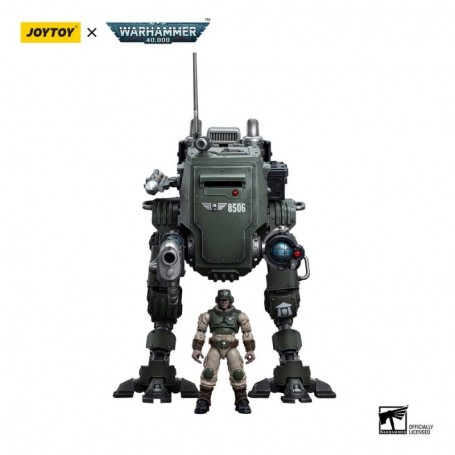 Warhammer 40k figurine 1/18 Astra Militarum Cadian Armoured Sentinel 12 cm