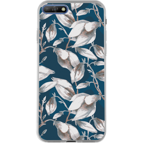 Coque rigide Melancholia bleue pour Huawei Y6 2018