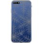 Coque semi-rigide transparente Flocons de Neige pour Huawei Y6 2018