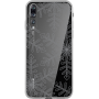 Coque rigide transparente Flocons de Neige pour Huawei P20 Pro