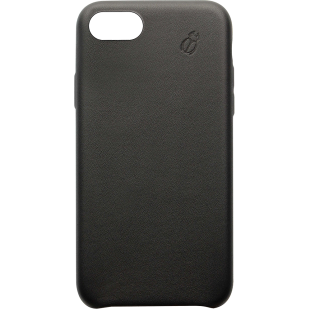 Coque rigide Beetle Case en cuir noir pour iPhone 6/6S/7/8