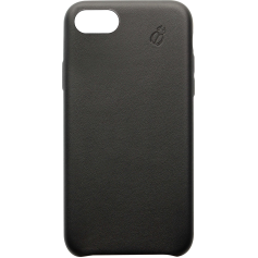 Coque rigide Beetle Case en cuir noir pour iPhone 6/6S/7/8
