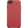 Coque rigide Beetle Case en cuir rouge pour iPhone 6/6S/7/8