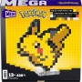 Pokémon jeu de construction MEGA Pikachu Pixel Art
