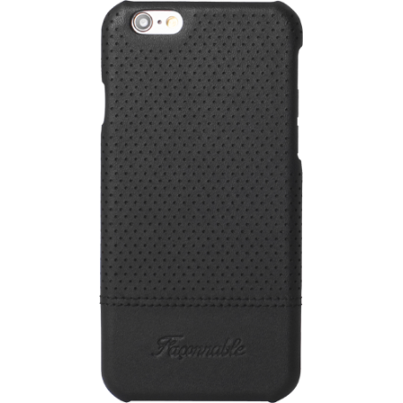 Coque rigide Façonnable noir micro perforée pour iPhone 6/6S