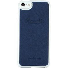 Coque rigide Façonnable bleue collection French Riviera pour iPhone 6/6S/7/8
