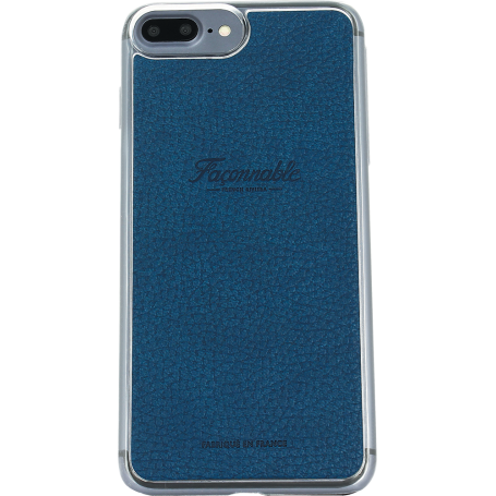 Coque rigide Façonnable bleue pour iPhone 6 Plus/6S Plus/7 Plus/8 Plus