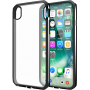 Coque rigide Itskins Venum transparente au contour noir pour iPhone X/XS