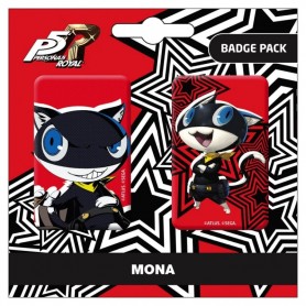Persona 5 Royal pack 2 pin\'s Mona / Morgana