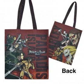 Attack on Titan sac shopping Paradise Island vs Marley