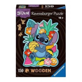 Disney puzzle en bois WOODEN Stitch (150 pièces)