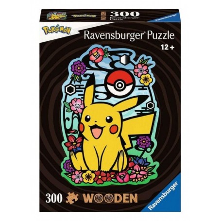 Pokémon puzzle en bois WOODEN Pikachu (300 pièces)