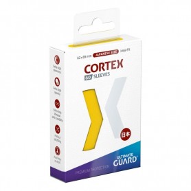 Ultimate Guard 60 pochettes Cortex Sleeves format japonais Yellow