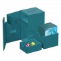 Ultimate Guard Flip`n`Tray 80+ XenoSkin Monocolor Bleu Pétrole