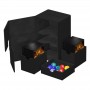 Ultimate Guard Twin Flip`n`Tray 160+ XenoSkin Monocolor Noir