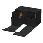 Ultimate Guard Twin Flip`n`Tray 160+ XenoSkin Monocolor Noir