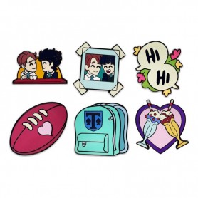 Heartstopper présentoir pin\'s Set 3 cm (6)
