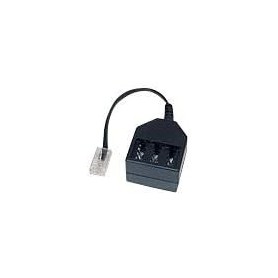 adaptateur 8P4C prise mâle/TAE NFN Kupplung, lose - Kabellänge ca. 0,2 m